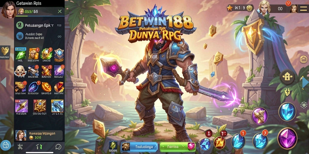 Tampilan gameplay seru dan aksi mendebarkan di BETWIN188.