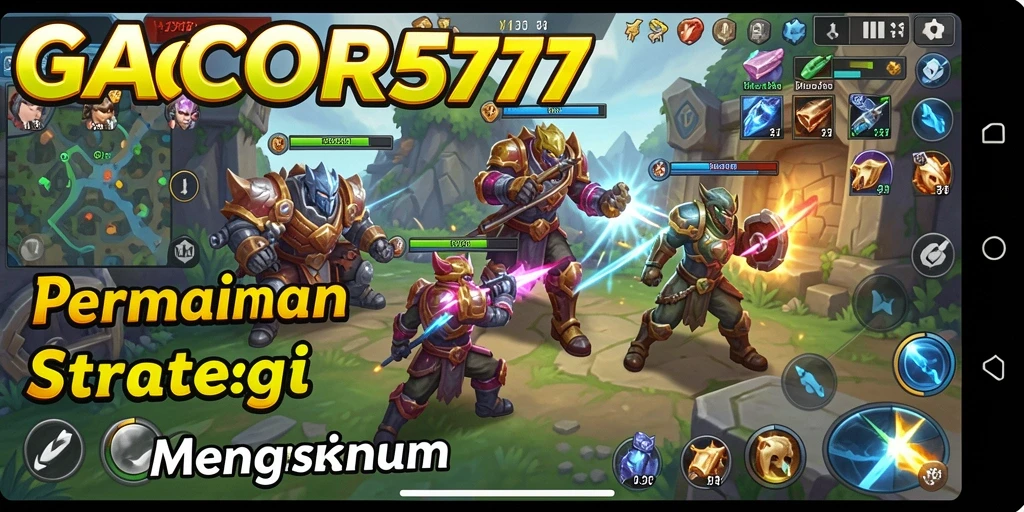 Tampilan gameplay <strong>GACOR577</strong> yang penuh strategi dan taktik.