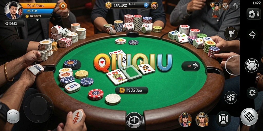 Gameplay seru dan menegangkan dari IN22 QiuQiu.