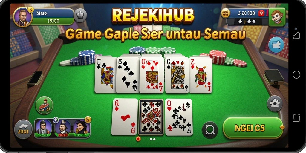 Tampilan gameplay yang menarik dan seru dari REJEKIHUB.