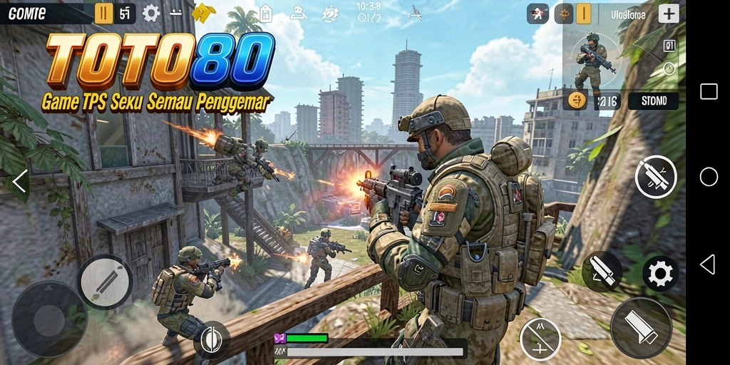 Gameplay TOTO80 yang seru dan mendebarkan dalam pertempuran TPS.