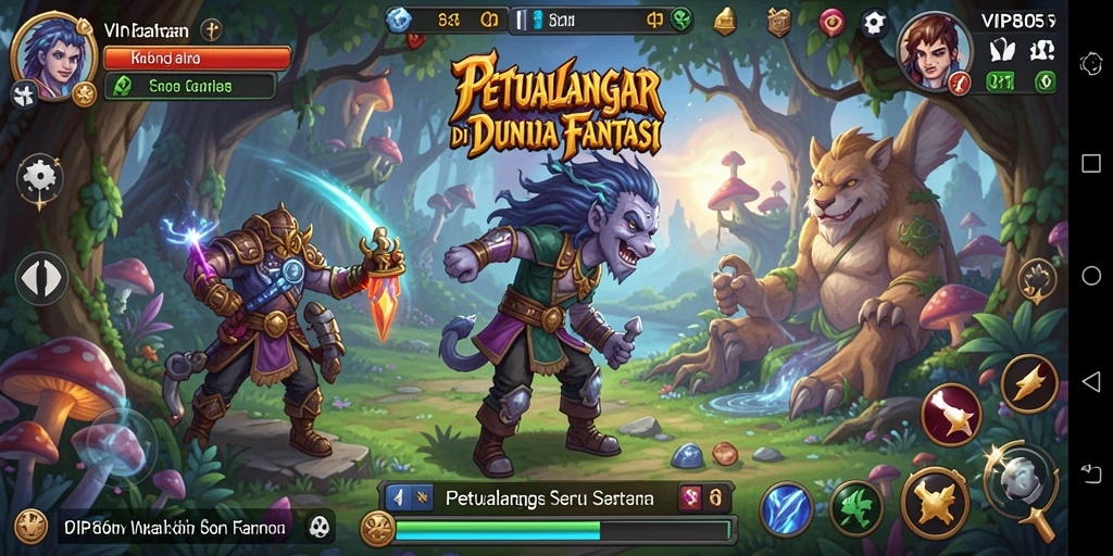 Tampilan menarik saat bermain VIP805 dengan elemen petualangan yang memukau.